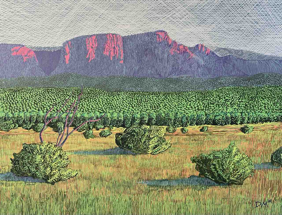Neon Dawn at Hermit's Peak