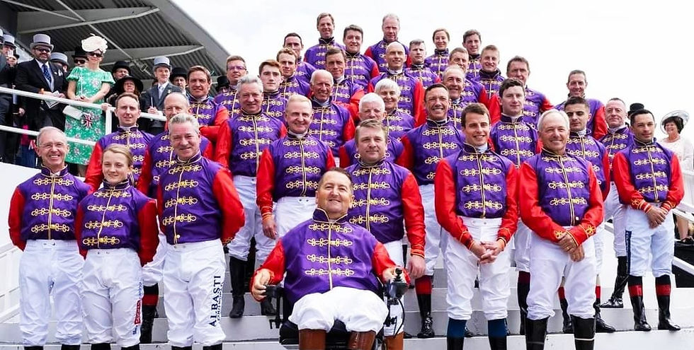 Me with my fellow Royal Jockeys