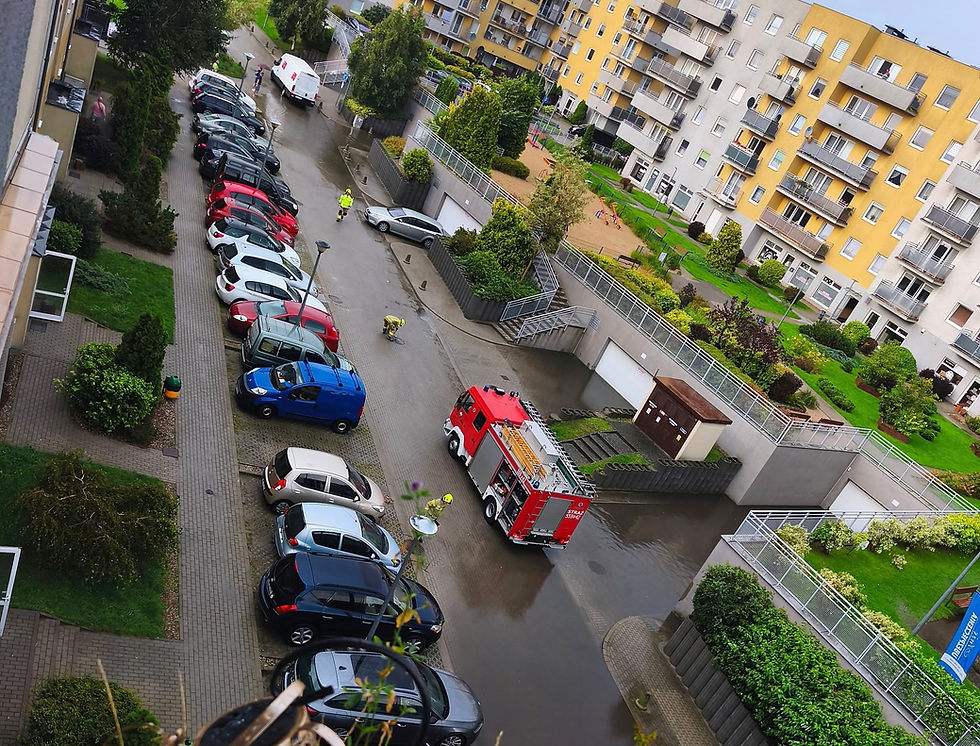 Zalewanie Osadniczej - stale wracający problem.