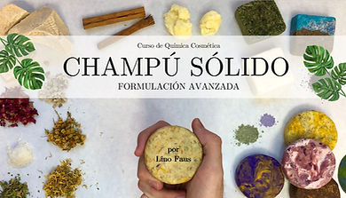 Curso de champú sólido
