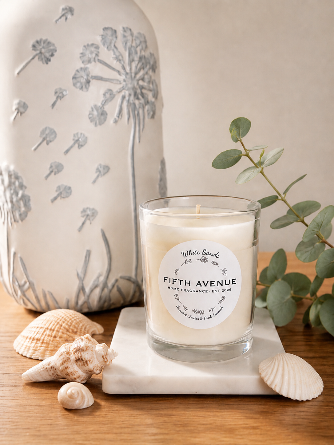 White Sands Medium Signature Candle