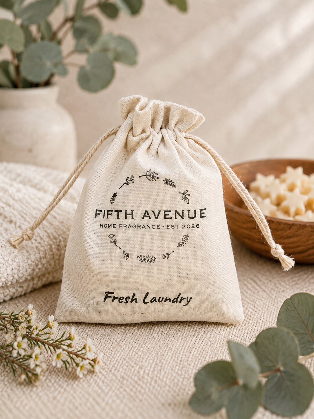 Fresh Laundry Wax Melt Pouch