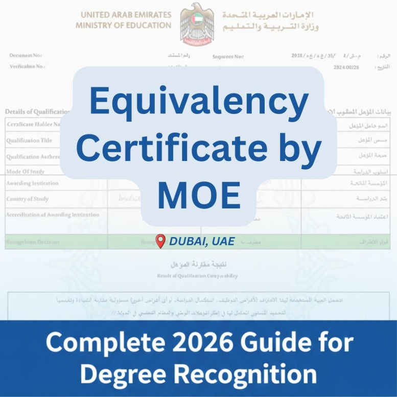 Equivalency Certificate by MOE UAE – Complete 2026 Guide for Degree Recognition