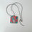 Thumbnail: Hand Marbled Ceramic Pendant