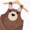 Thumbnail: Children's handmade bear dungarees for ages 0-6 years.