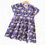 Thumbnail: Girl's handmade Little Midnight Cat print t-shirt dress.