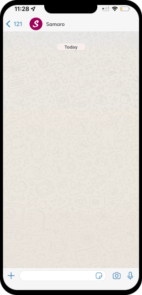 Photo Sharing using Samaro Whatsapp bot