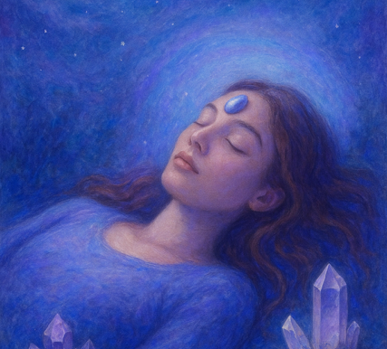 🌙 Méditation avec la Pierre d’Apaisement