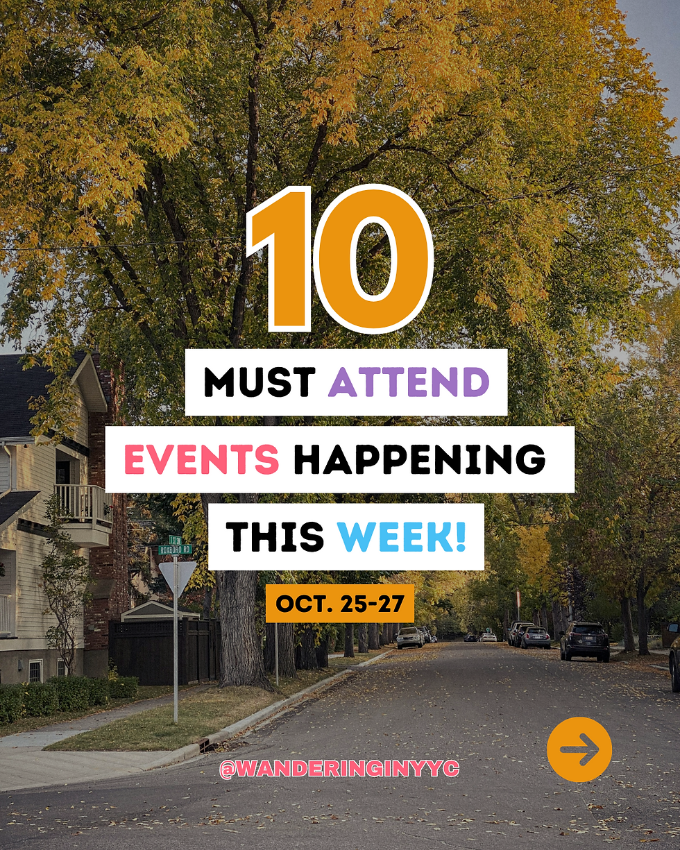Events from October 25-27, 2024