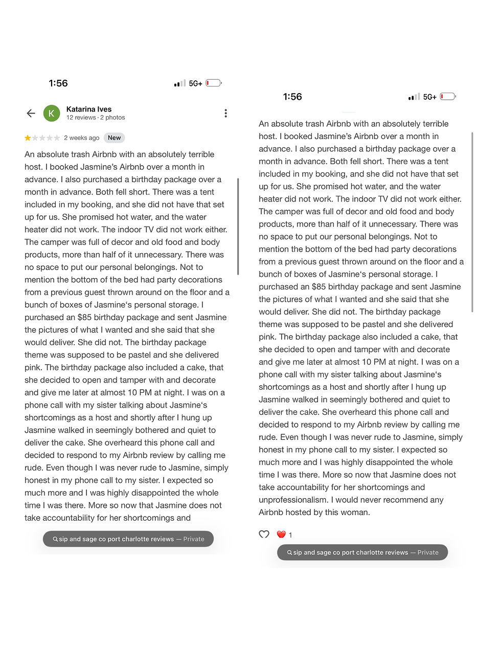 Bad reviews won’t cost you, when you learn a life lesson.