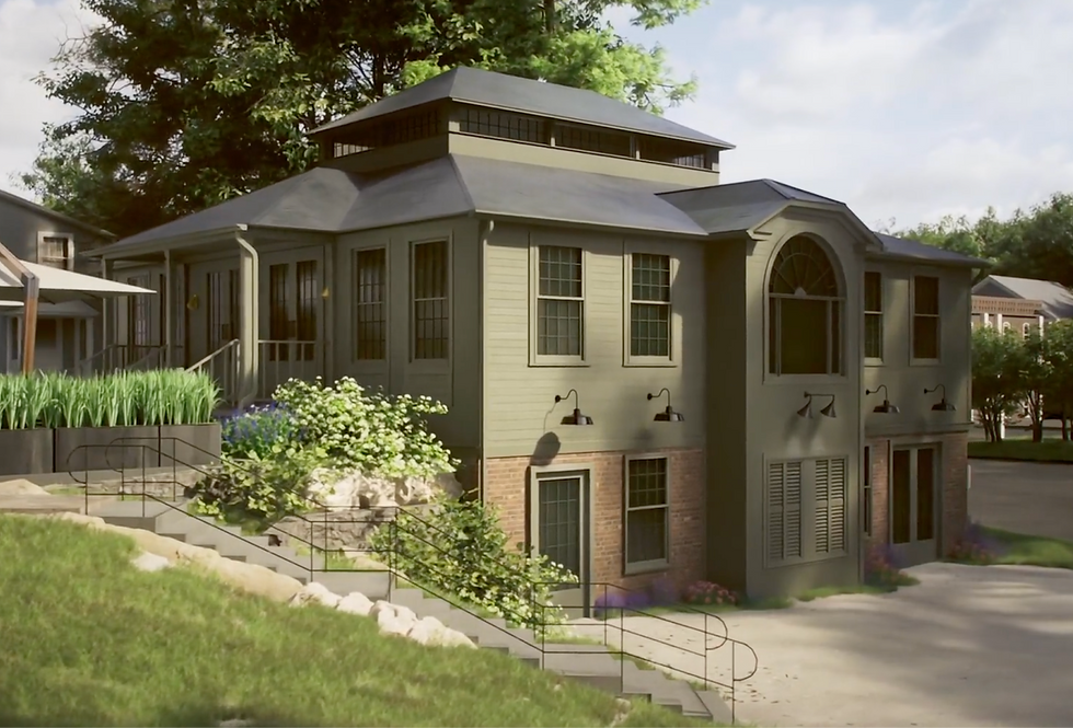 modern rendering of new belvedere in lenox