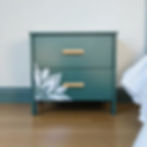 boho bohemian side table