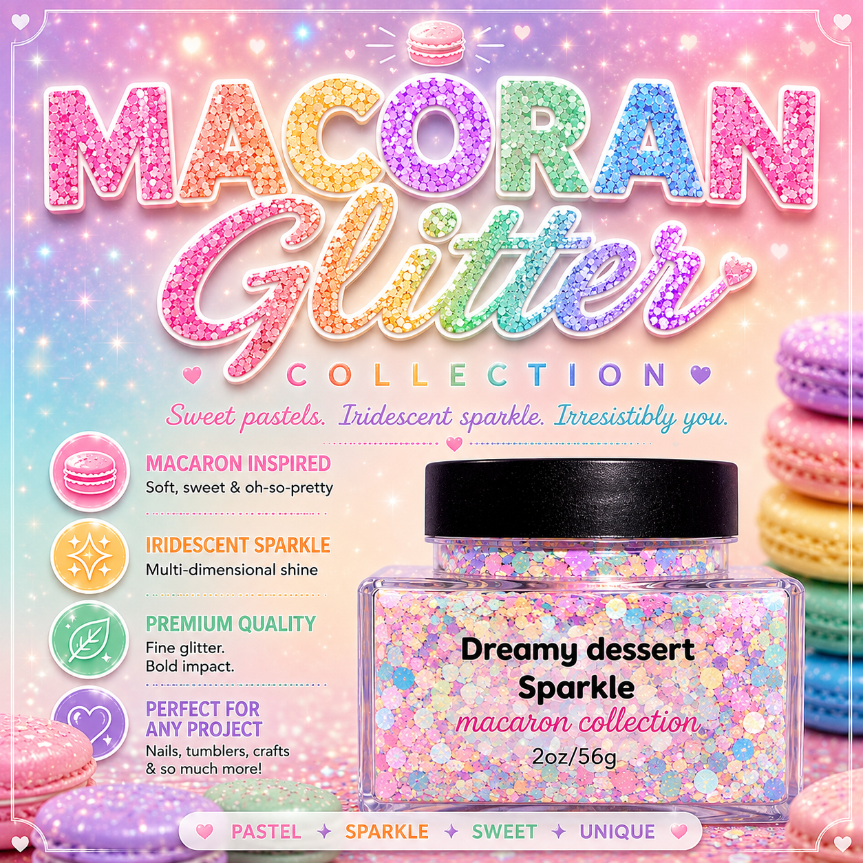 Macoran glitter collection