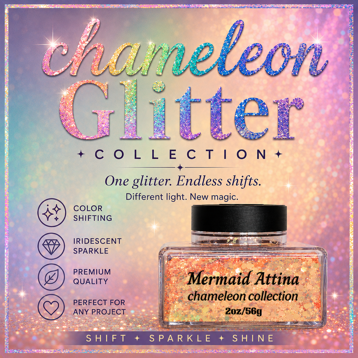 chameleon glitter
