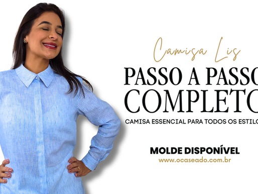 MOLDE CAMISA ALFAIATARIA