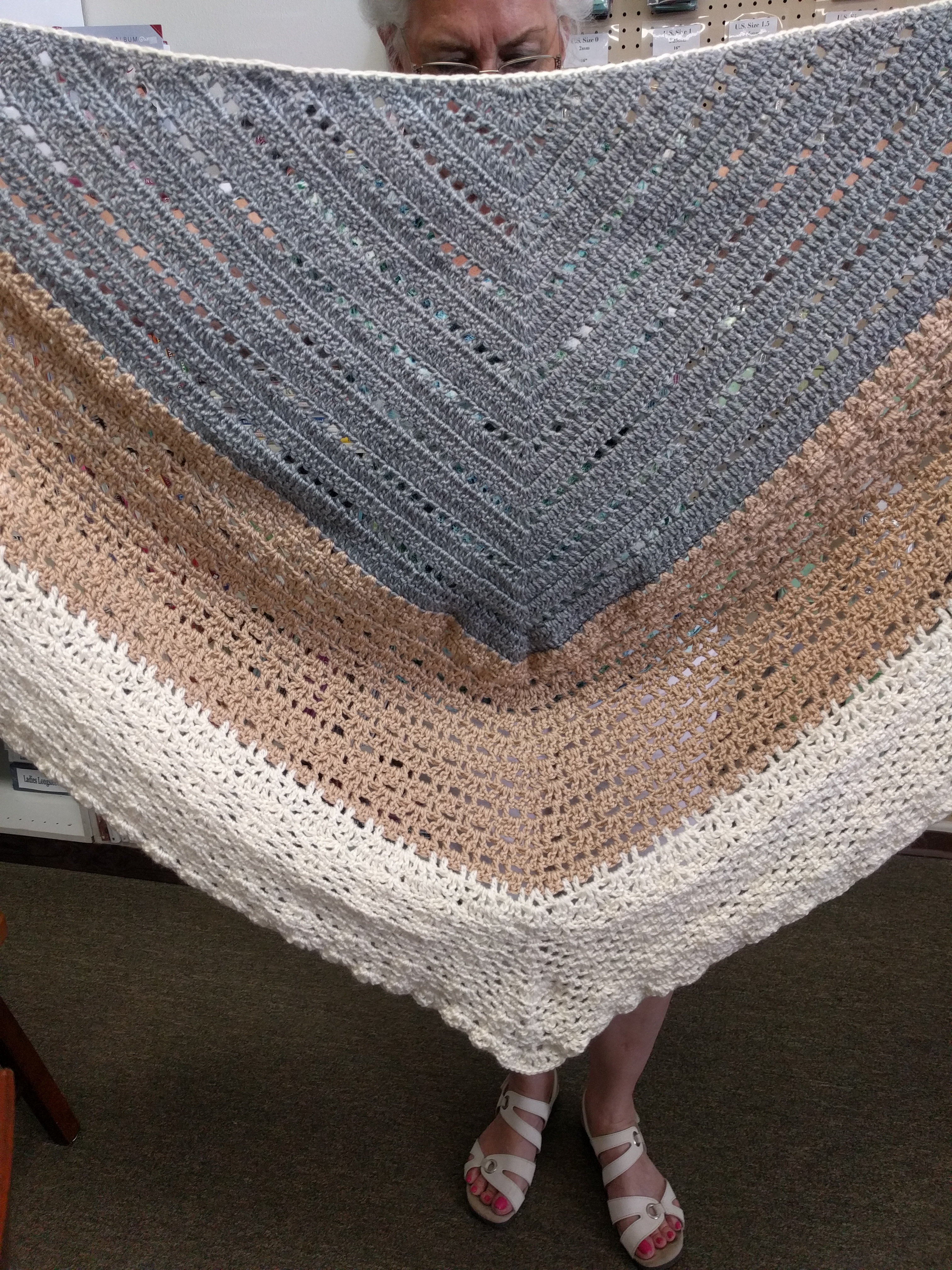 Chery's lg Shawl