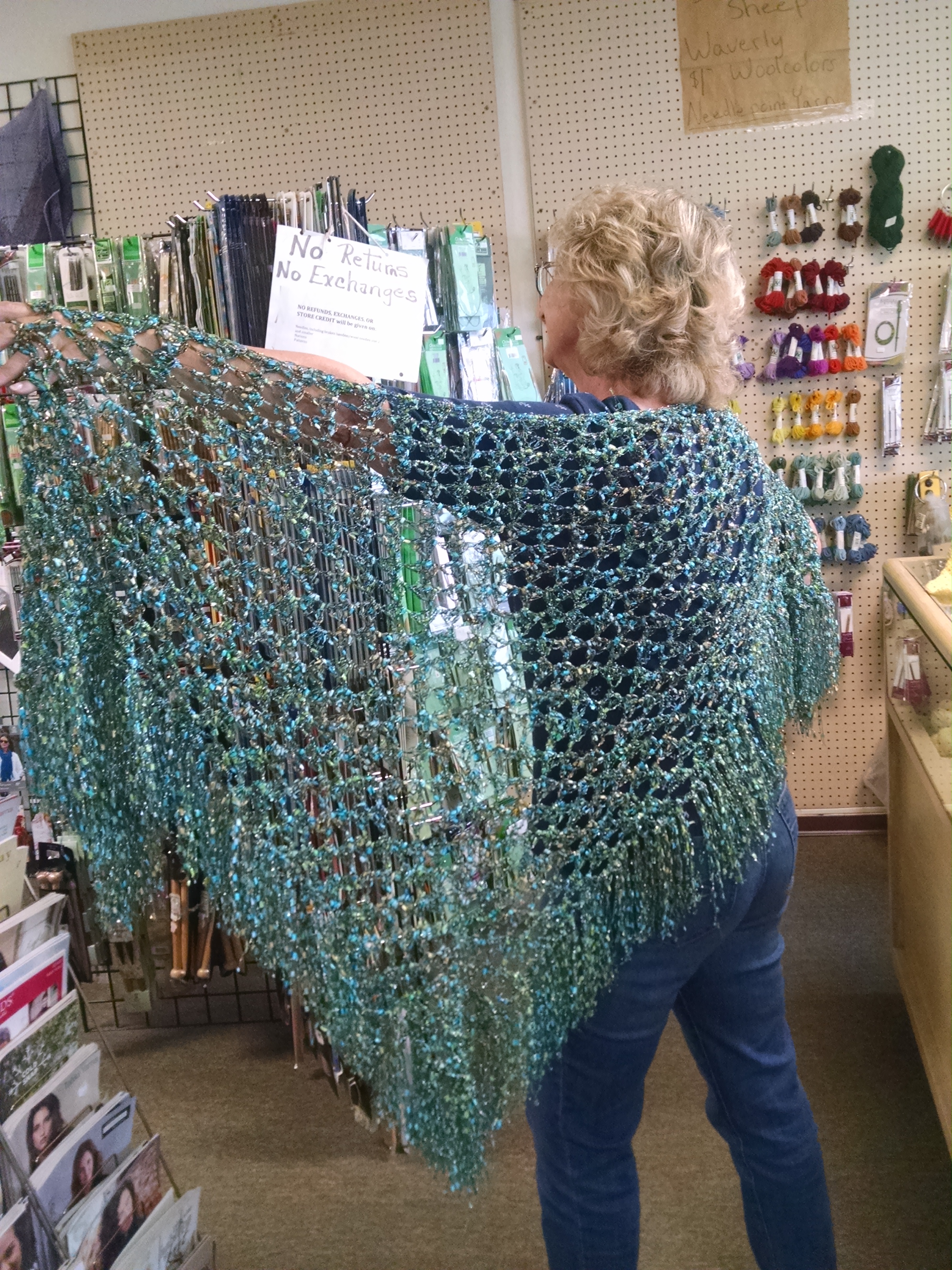 Beautiful(yarn) Crochet Shawl