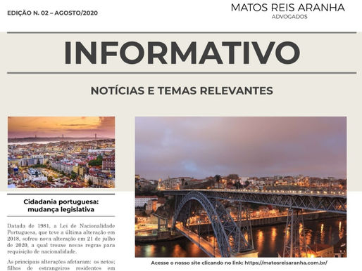 Informativo MRA - AGOSTO/2020