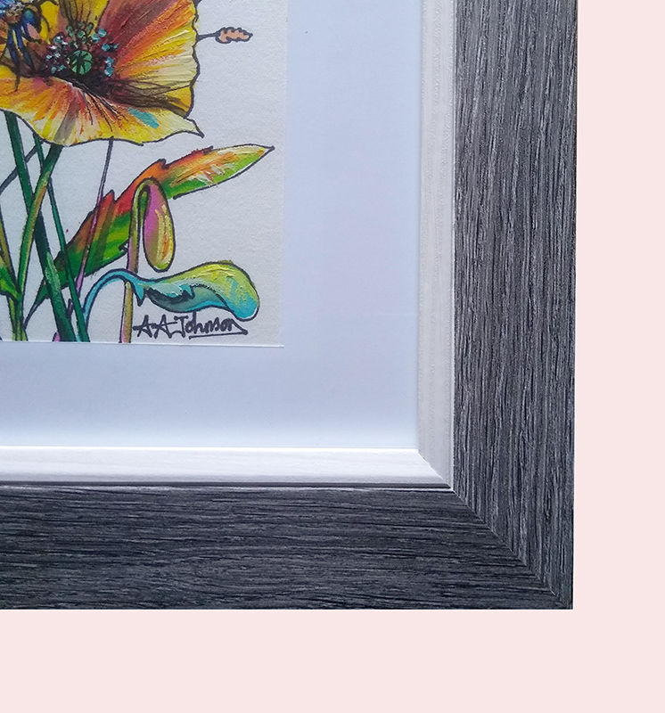 Thumbnail: Original watercolour - 'Joy'