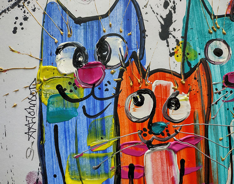 Thumbnail: Pussycat Art Illustrations