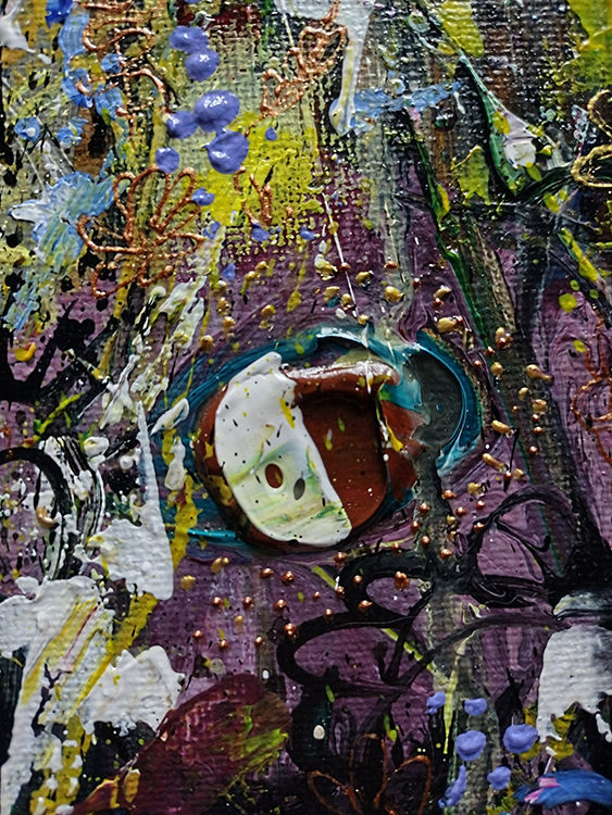 Thumbnail: Abstract Impressionist Florals - 'Forest Floor'