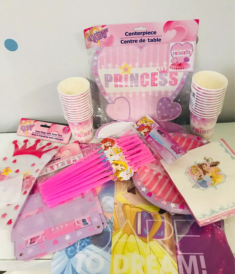Miniatura: Kit Fiesta Princesas Disney