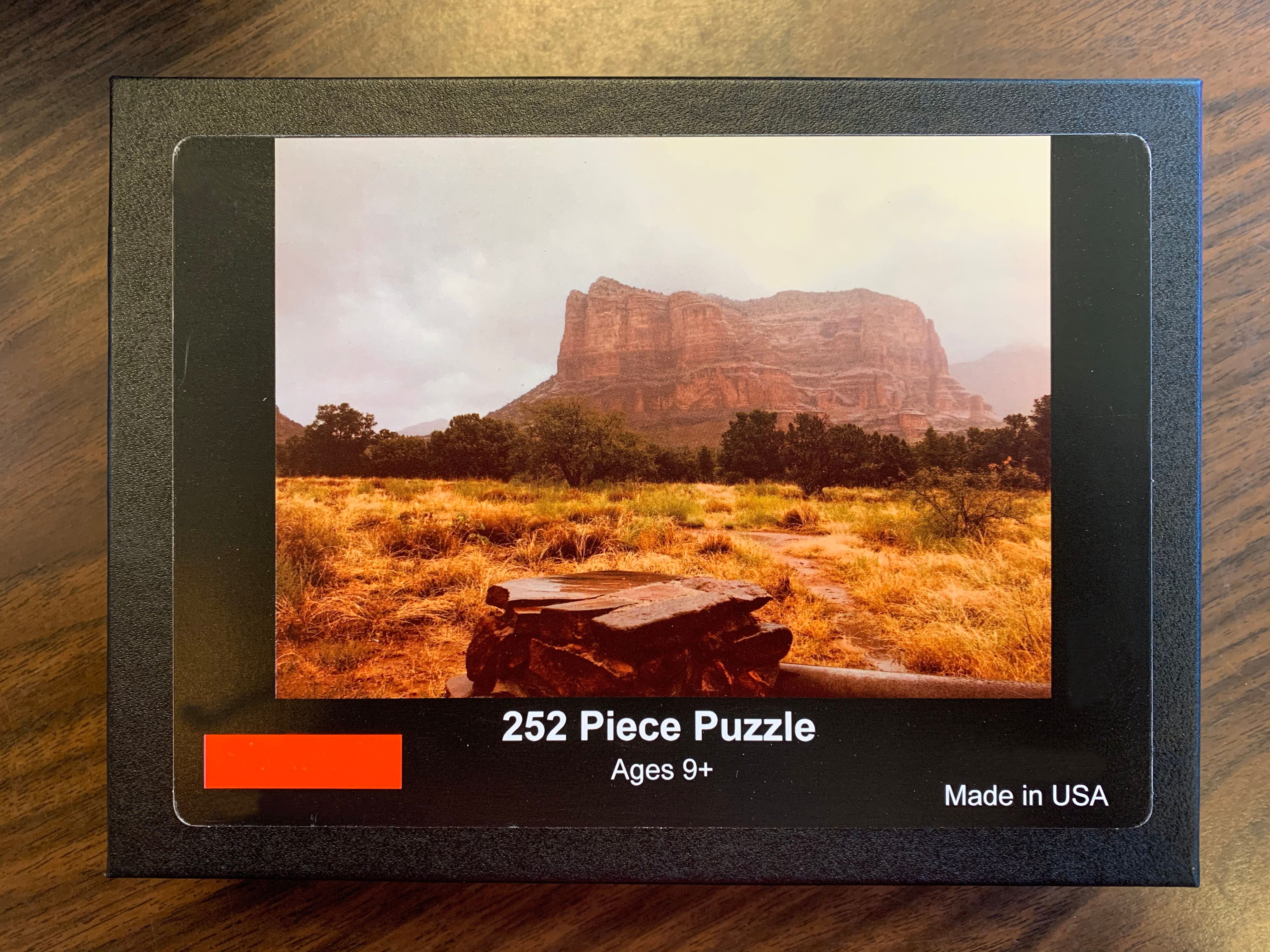 Desert in the Rain Puzzle