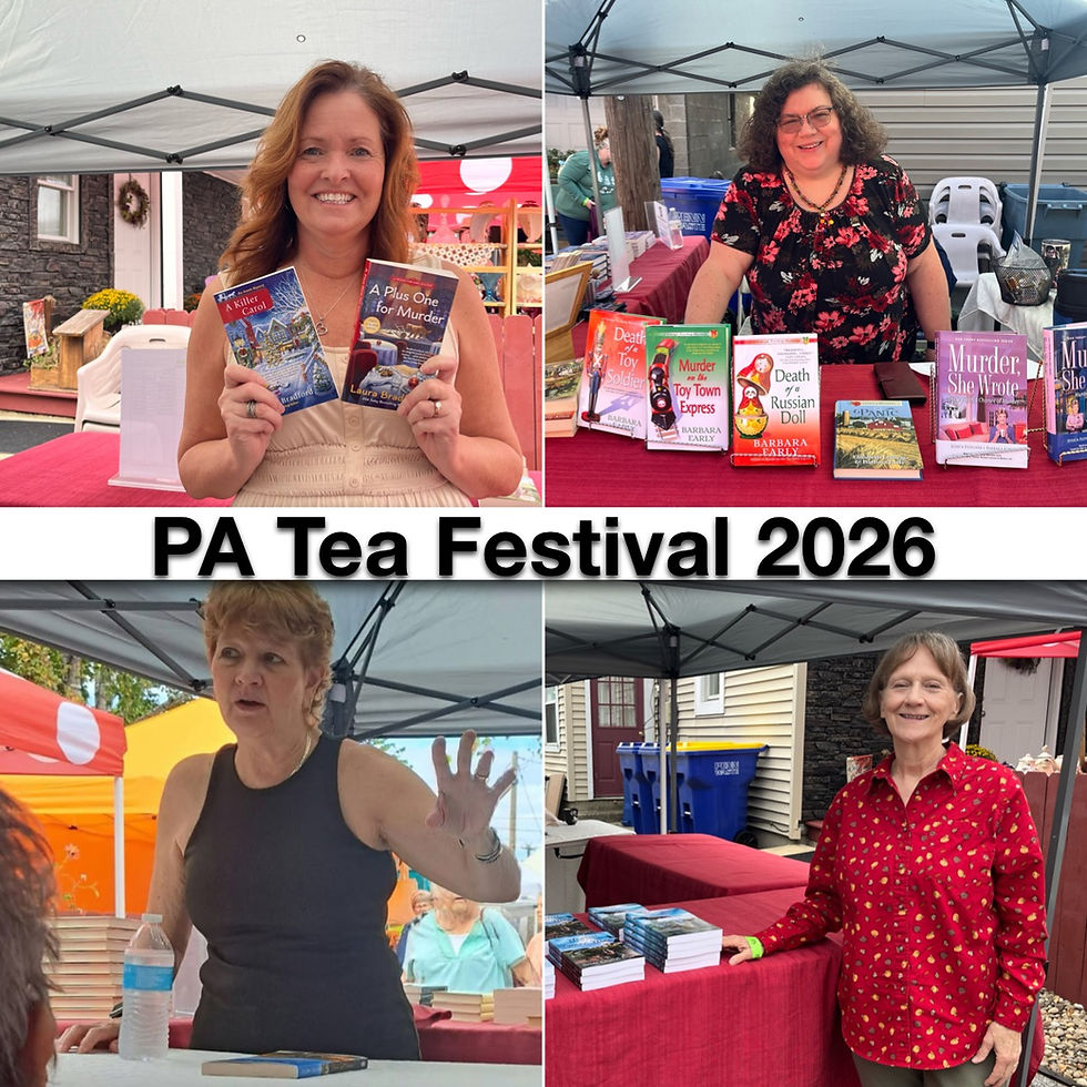 Photo Collage of Authors from the PA Tea Festival 2026
