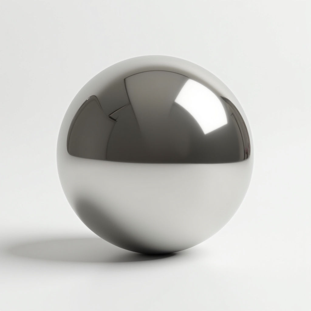 Polished Steel Orb