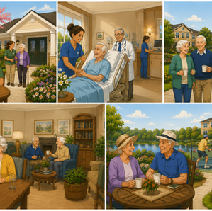 Know Your Elder Care Living Formats: from Memory Care to Nursing Homes.