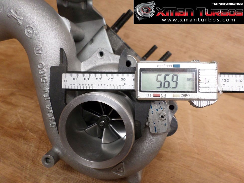 Thumbnail: 1.8T K03s hybrid turbocharger withK04-064 internals