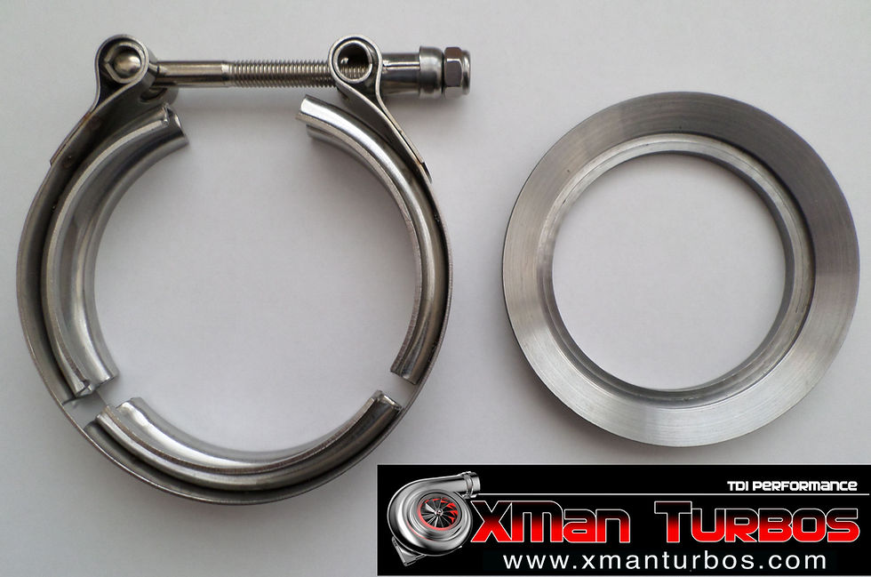 Миниатюра: BMW 3.0D M57 E90/E60 and N57 F10 turbo downpipe flange and clamp