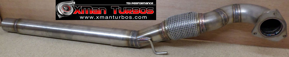 Miniature : Golf mk4 (Bora/Jetta/Leon/Octavia) GTB2260vklr GTB2060vklr 2.75" downpipe
