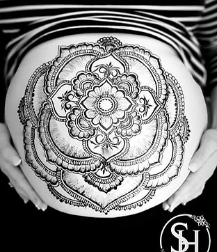 Henne femme enceinte