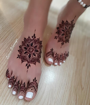 Henné pied