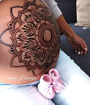 Henné femme enceinte