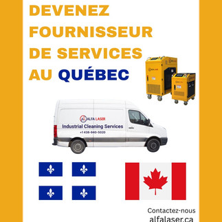 fournisseur de services au quebec nettoyage au laser alfa laser