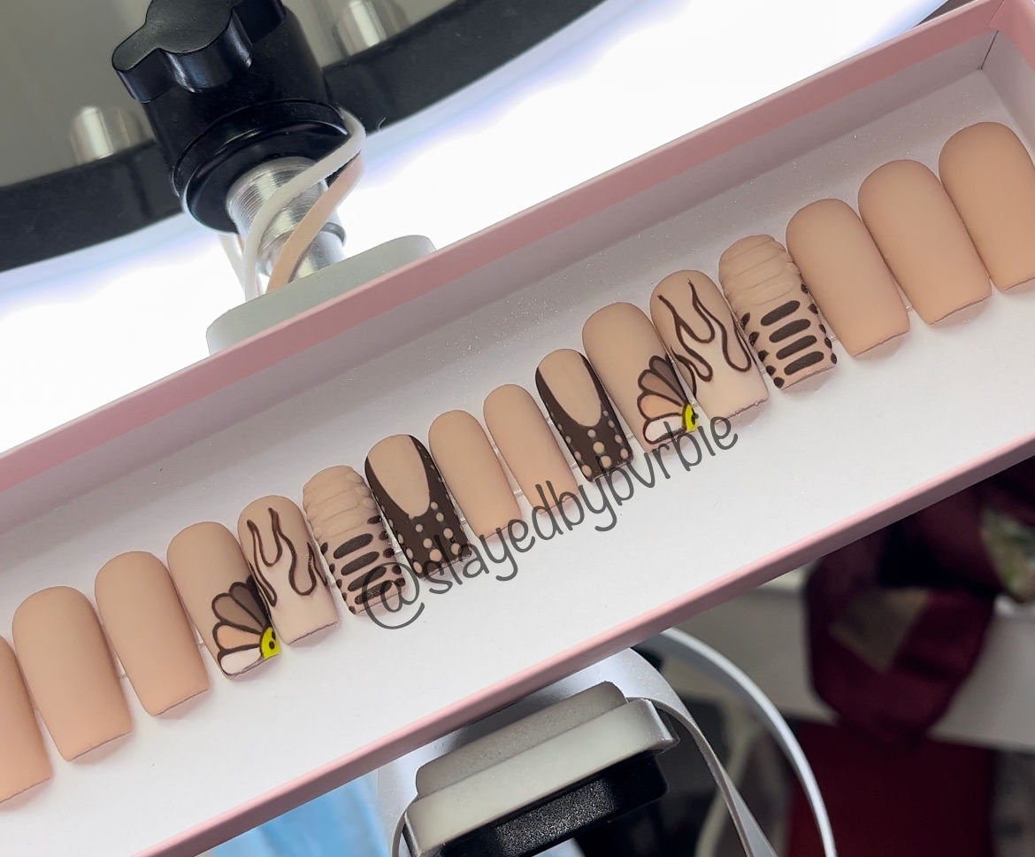 Shades of Brown Flower