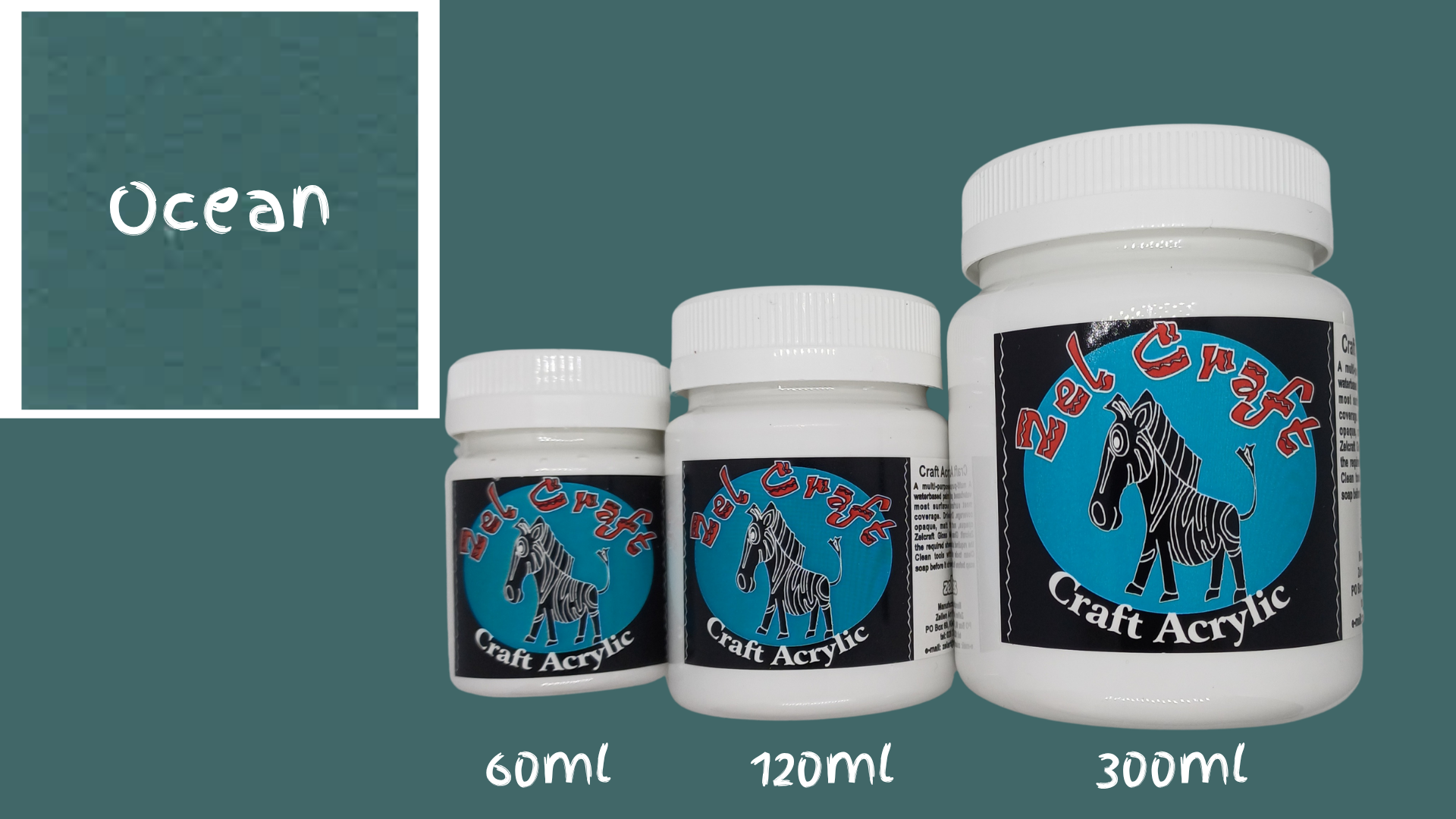 Zelcraft - Craft Acrylic - Ocean