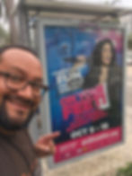 Miami bus stop.