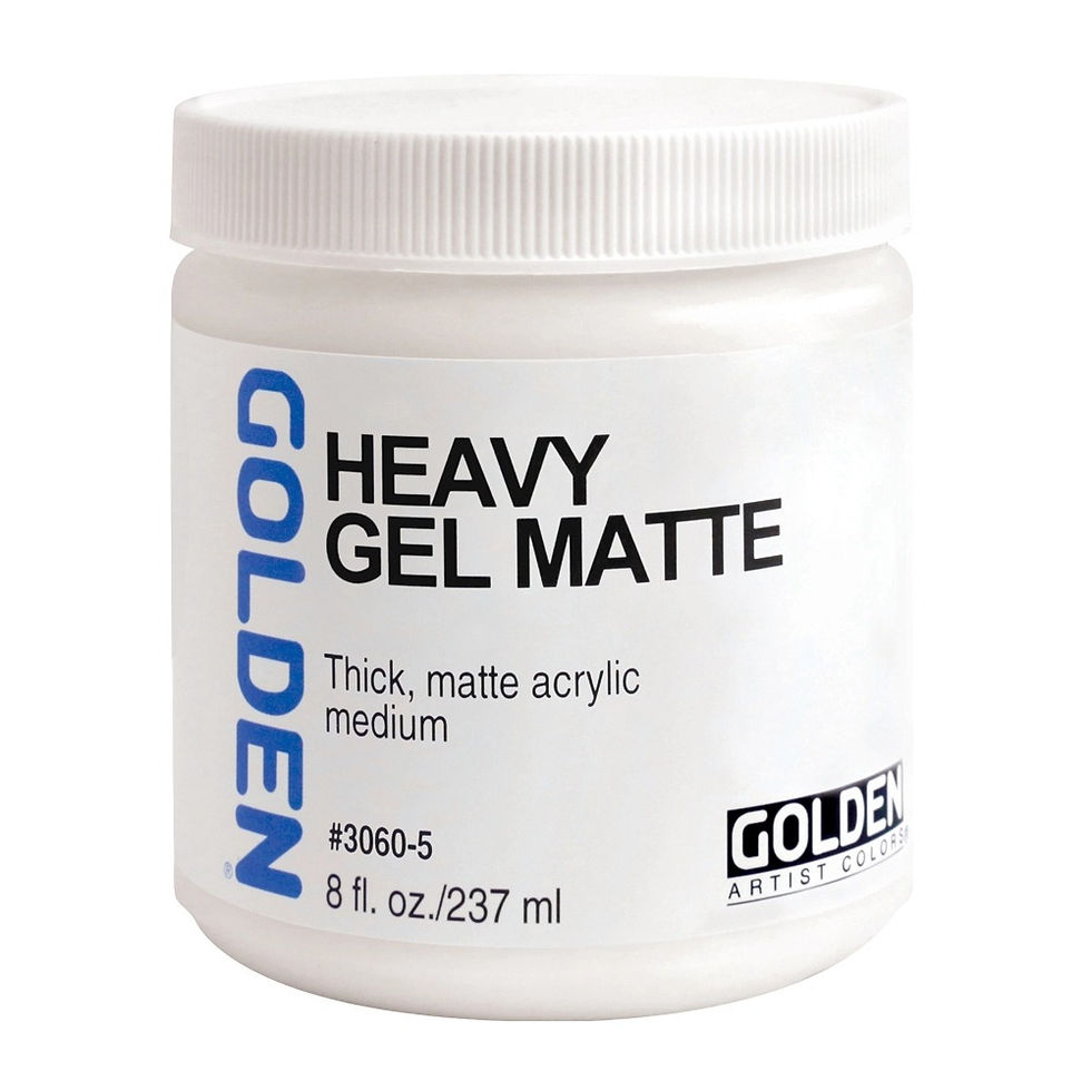 מדיום לאקריליק Heavy Gel Matte בנפח 237 מ"ל GOLDEN