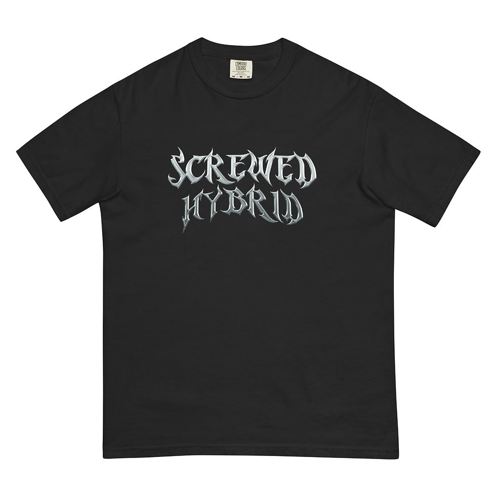Thumbnail: Unisex Shaded CHROME Heavyweight Tee