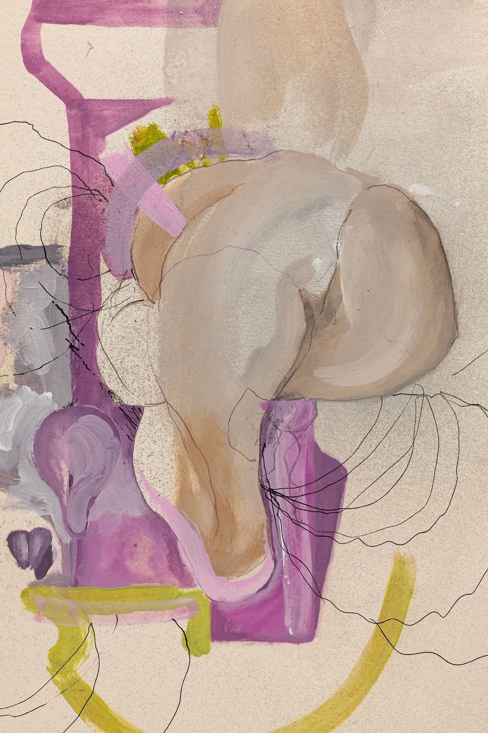 Thumbnail: AScrag of pears (fig.-36), 28x30cm