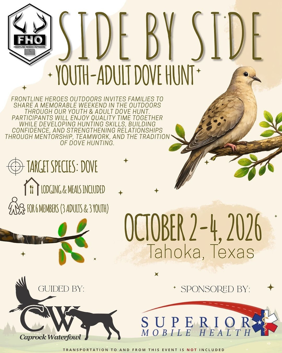 🕊️FHO: Side by Side: A Youth & Adult Dove Hunt🕊️