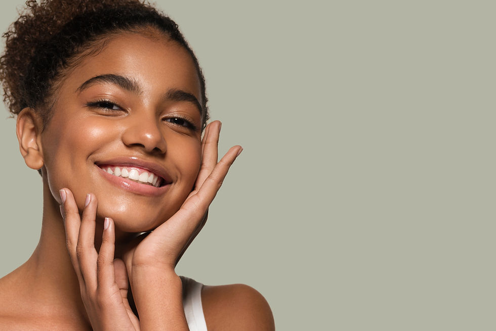 beauty-woman-black-skin-face-smiling-model-touching-her-face-color-background-green.jpg