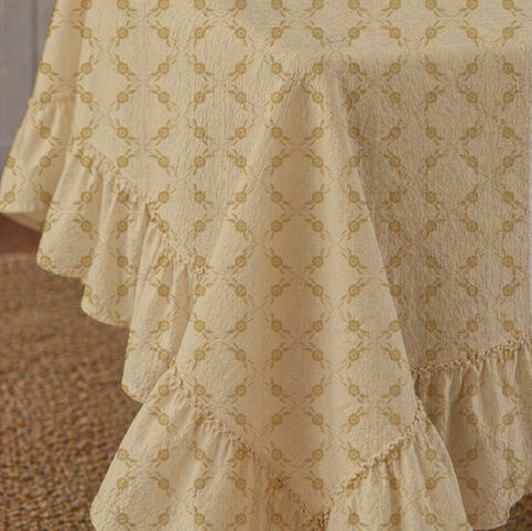 tablecloth - Cottage Rose Trellis