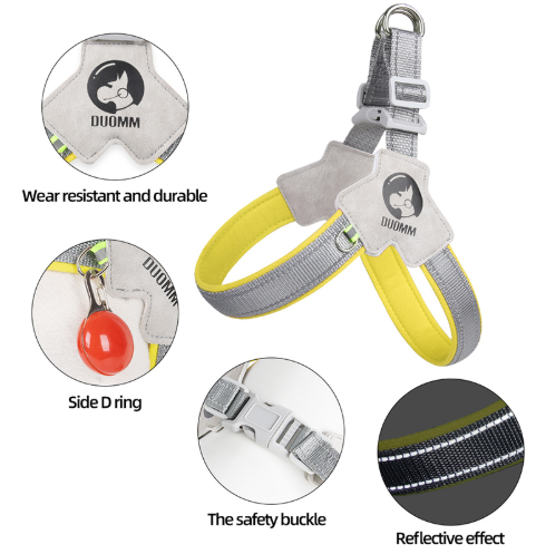 Thumbnail: Pet Dog Vest Reflective Safety Harnesses for Small Medium Dogs 