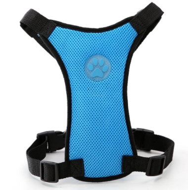 Breathable mesh chest straps Pet car safety chest back