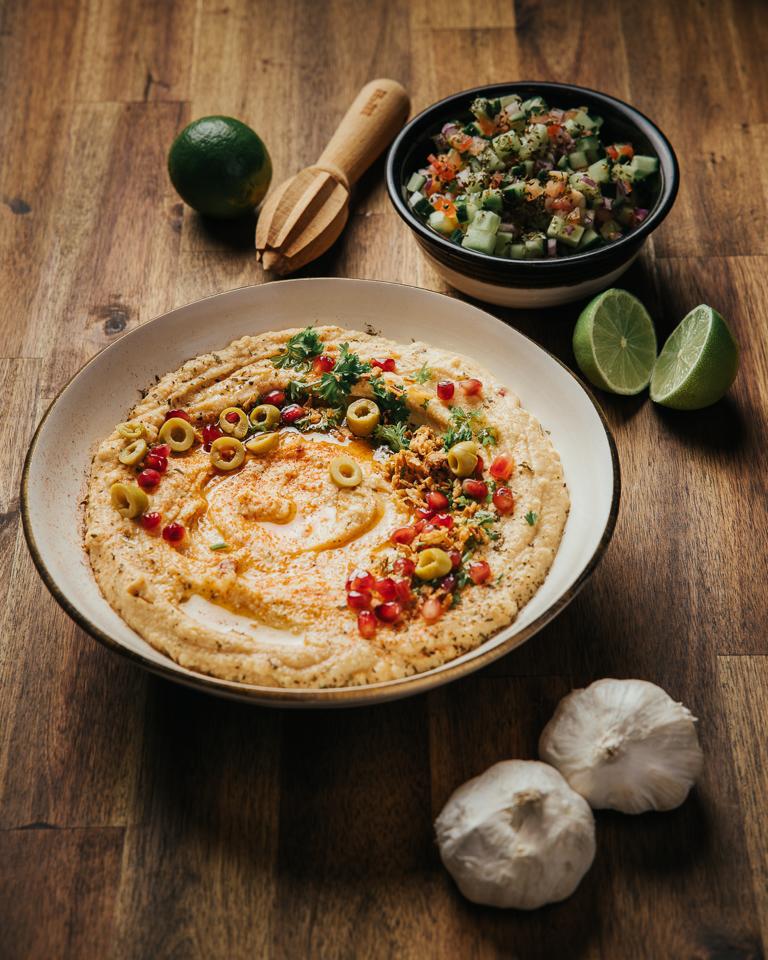 Arranged Food and Objects