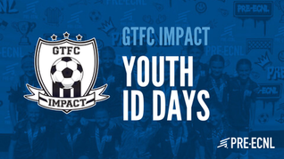 GTFC IMPACT YOUTH ID DAYS ANNOUNCED